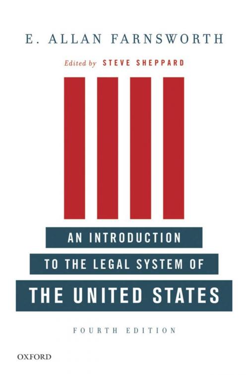 Cover of the book An Introduction to the Legal System of the United States, Fourth Edition by E. Allan Farnsworth, Oxford University Press