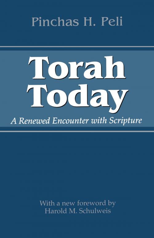 Cover of the book Torah Today by Pinchas H. Peli, University of Texas Press