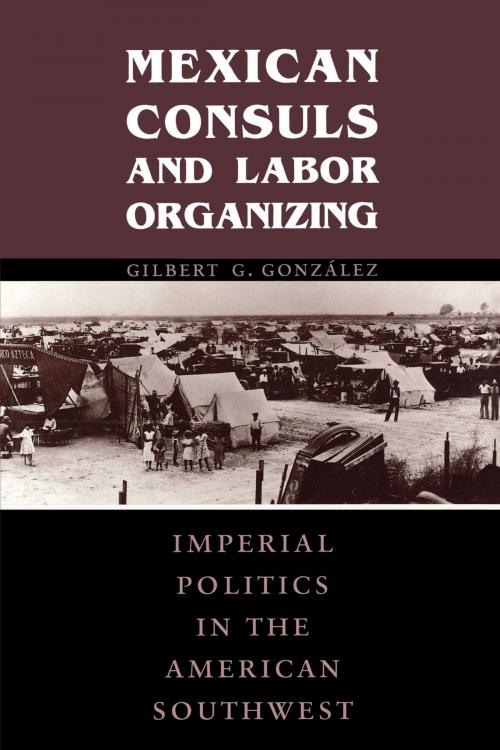 Cover of the book Mexican Consuls and Labor Organizing by Gilbert G. González, University of Texas Press