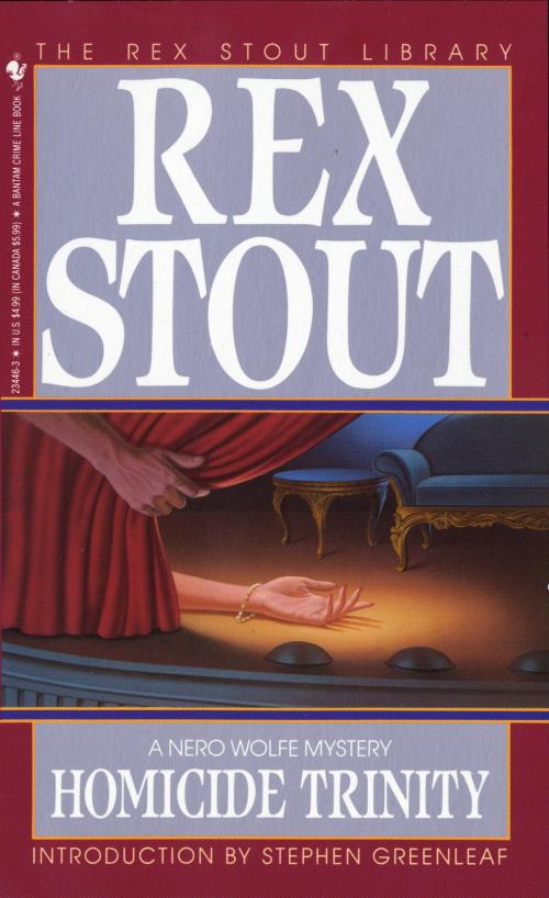 Cover of the book Homicide Trinity by Rex Stout, Random House Publishing Group