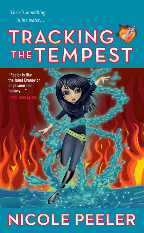 Cover of the book Tracking the Tempest by Nicole Peeler, Orbit