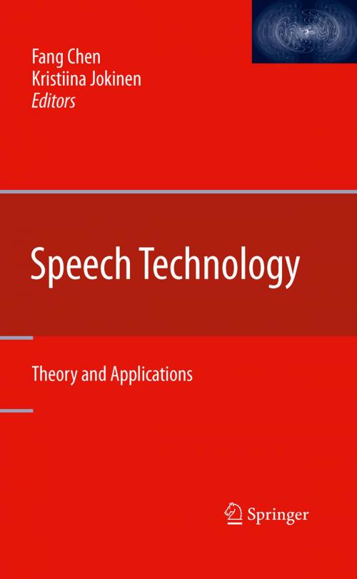 Cover of the book Speech Technology by , Springer US