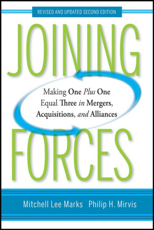 Cover of the book Joining Forces by Mitchell Lee Marks, Philip H. Mirvis, Wiley