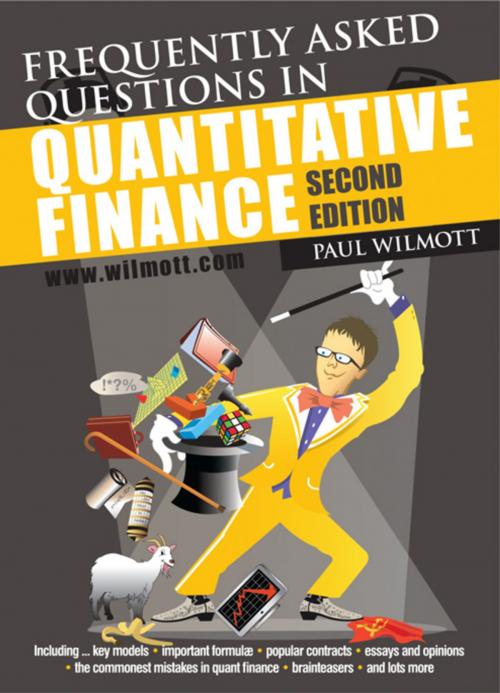 Cover of the book Frequently Asked Questions in Quantitative Finance by Paul Wilmott, Wiley