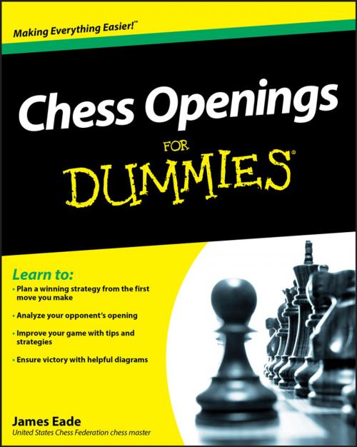 Cover of the book Chess Openings For Dummies by James Eade, Wiley