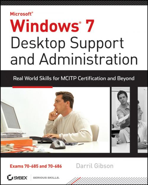 Cover of the book Windows 7 Desktop Support and Administration by Darril Gibson, Wiley