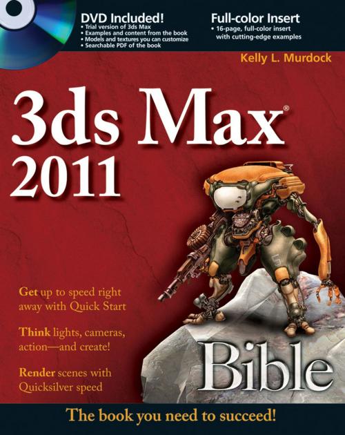 Cover of the book 3ds Max 2011 Bible by Kelly L. Murdock, Wiley