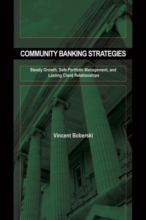 Cover of the book Community Banking Strategies by Vince Boberski, Wiley