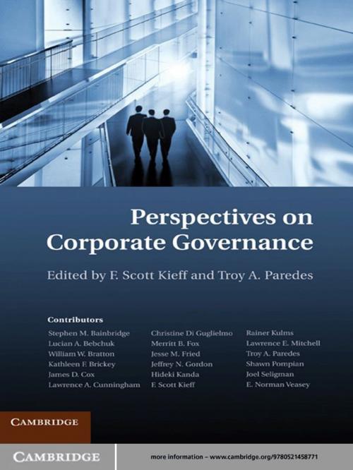 Cover of the book Perspectives on Corporate Governance by , Cambridge University Press