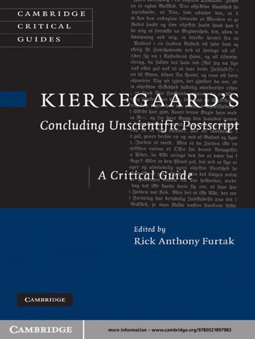 Cover of the book Kierkegaard's 'Concluding Unscientific Postscript' by , Cambridge University Press