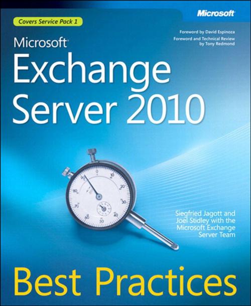 Cover of the book Microsoft Exchange Server 2010 Best Practices by Joel Stidley, Siegfried Jagott, Pearson Education
