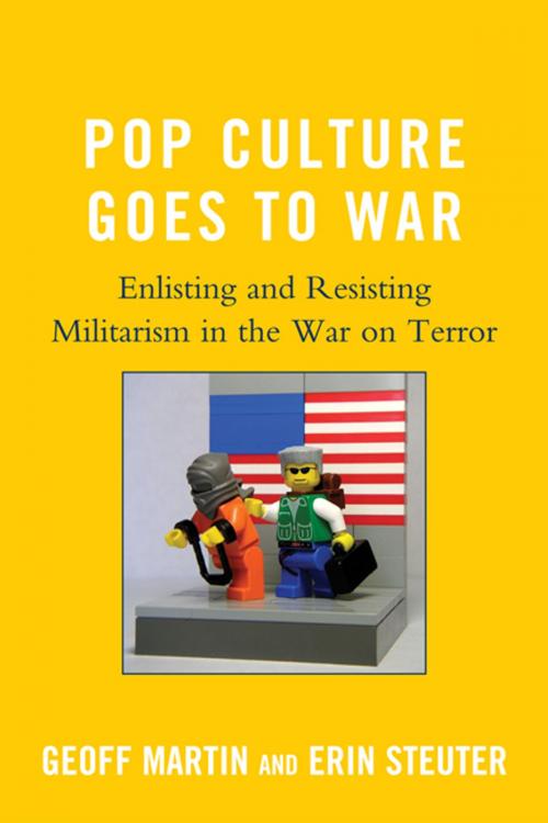 Cover of the book Pop Culture Goes to War by Geoff Martin, Erin Steuter, Lexington Books