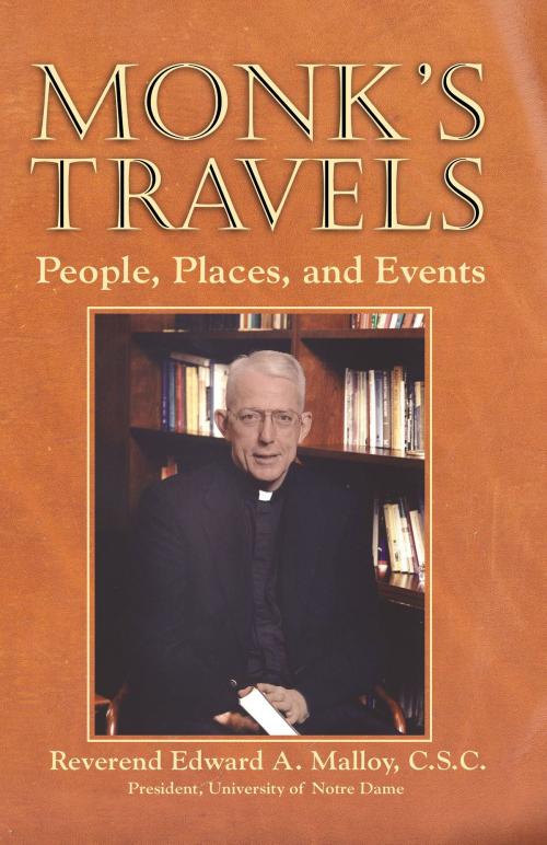 Cover of the book Monk's Travels by Edward A. Malloy, C.S.C., Andrews McMeel Publishing