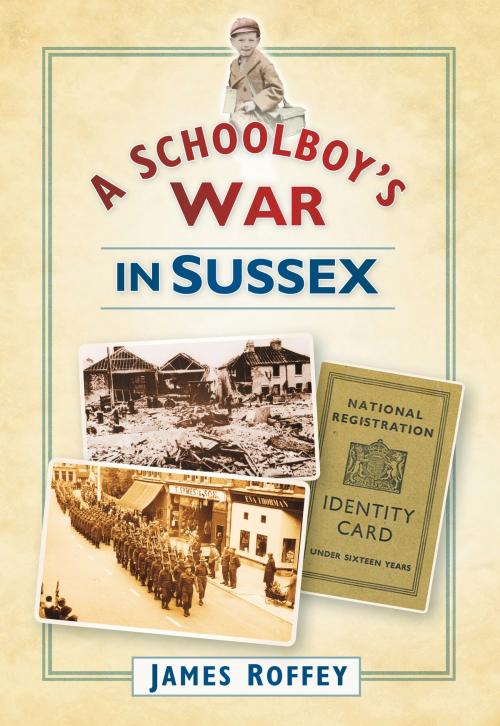 Cover of the book Schoolboy's War in Sussex by James Roffey, The History Press