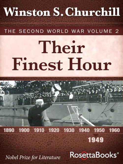 Cover of the book Their Finest Hour by Winston S. Churchill, RosettaBooks