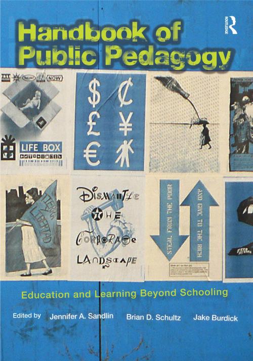 Cover of the book Handbook of Public Pedagogy by , Taylor and Francis