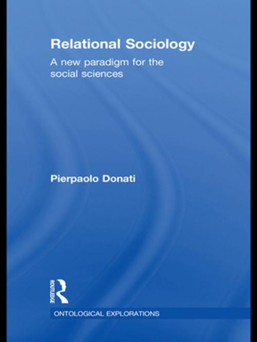 Cover of the book Relational Sociology by Pierpaolo Donati, Taylor and Francis