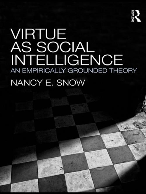 Cover of the book Virtue as Social Intelligence by Nancy E. Snow, Taylor and Francis
