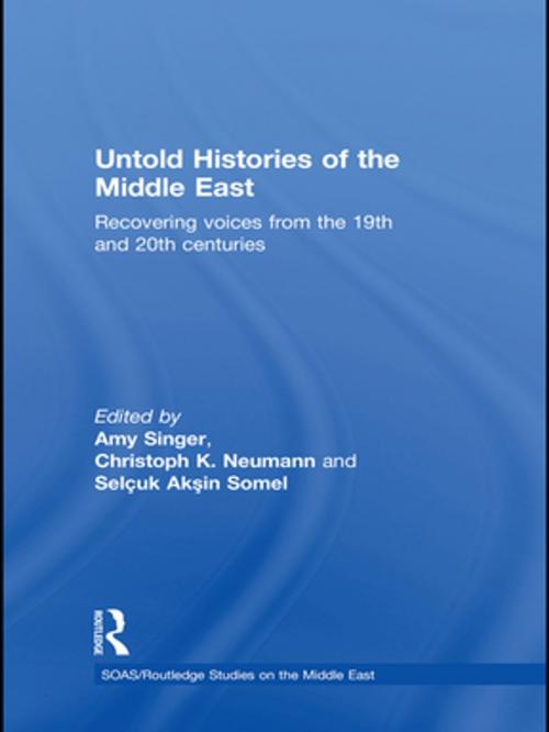 Cover of the book Untold Histories of the Middle East by , Taylor and Francis
