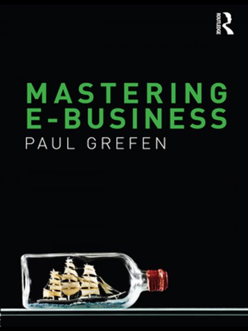 Cover of the book Mastering e-Business by Paul Grefen, Taylor and Francis