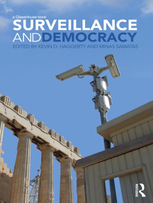 Cover of the book Surveillance and Democracy by , Taylor and Francis