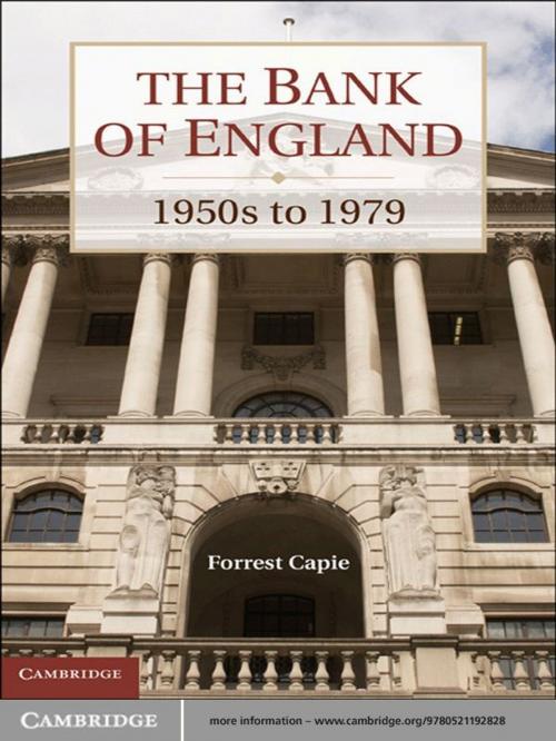 Cover of the book The Bank of England by Forrest Capie, Cambridge University Press