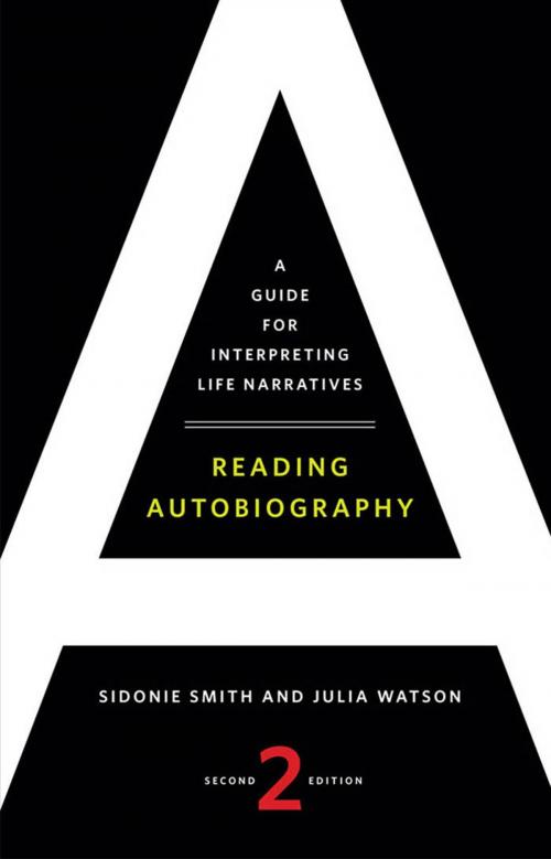 Cover of the book Reading Autobiography by Sidonie Smith, Julia Watson, University of Minnesota Press