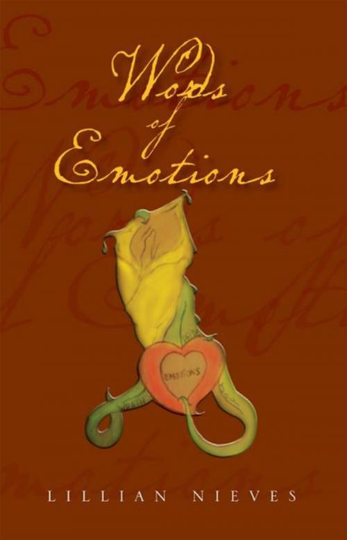 Cover of the book Words of Emotions by Lillian Nieves, Xlibris US