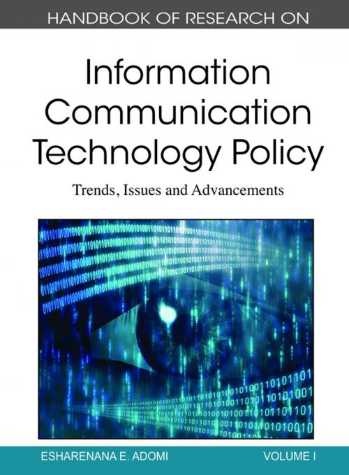 Cover of the book Handbook of Research on Information Communication Technology Policy by , IGI Global