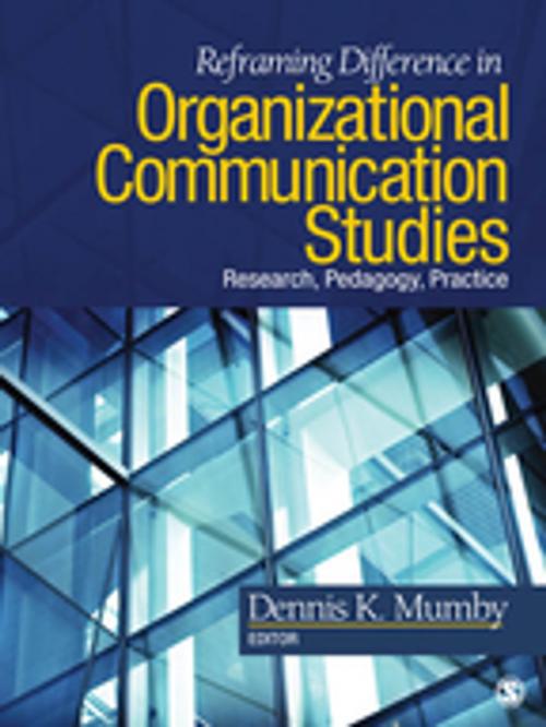 Cover of the book Reframing Difference in Organizational Communication Studies by , SAGE Publications