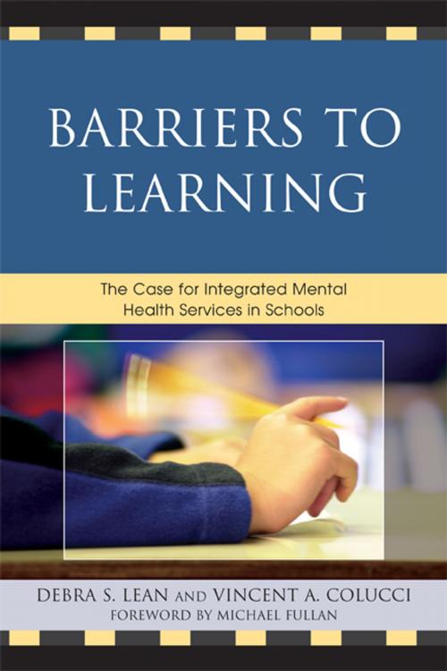 Cover of the book Barriers to Learning by Debra S. Lean, Vincent A. Colucci, R&L Education