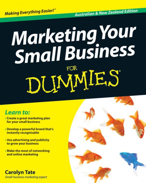 Cover of the book Marketing Your Small Business For Dummies by Carolyn Tate, Wiley