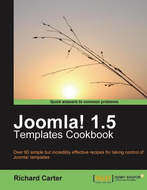 Cover of the book Joomla! 1.5 Templates Cookbook by Richard Carter, Packt Publishing