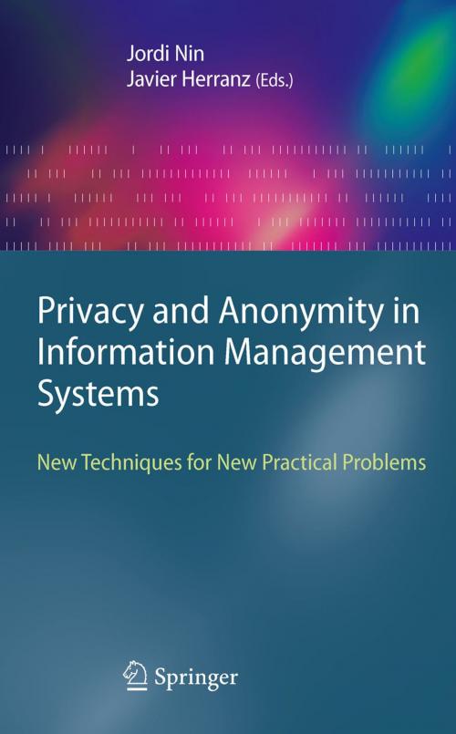 Cover of the book Privacy and Anonymity in Information Management Systems by , Springer London