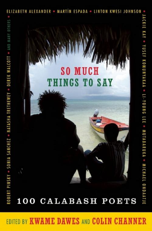 Cover of the book So Much Things to Say by , Akashic Books