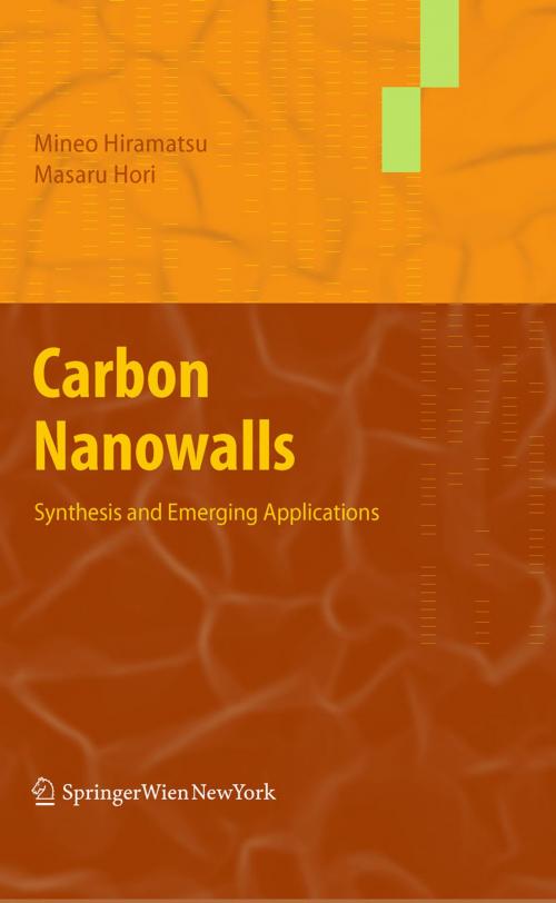 Cover of the book Carbon Nanowalls by Mineo Hiramatsu, Masaru Hori, Springer Vienna