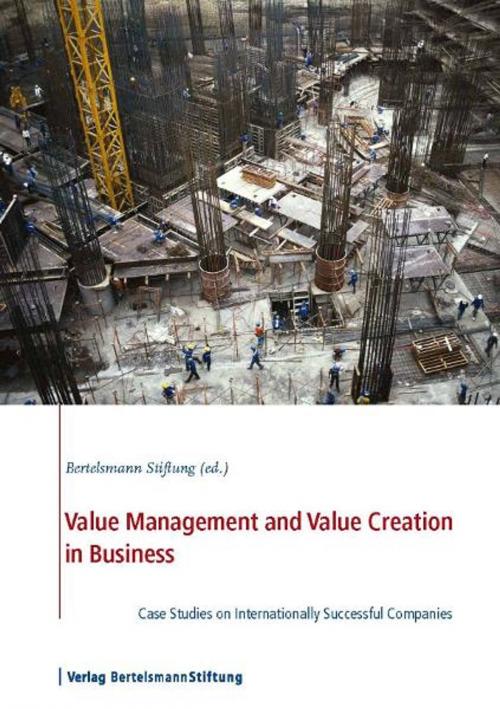 Cover of the book Values Management and Value Creation in Business by , Verlag Bertelsmann Stiftung