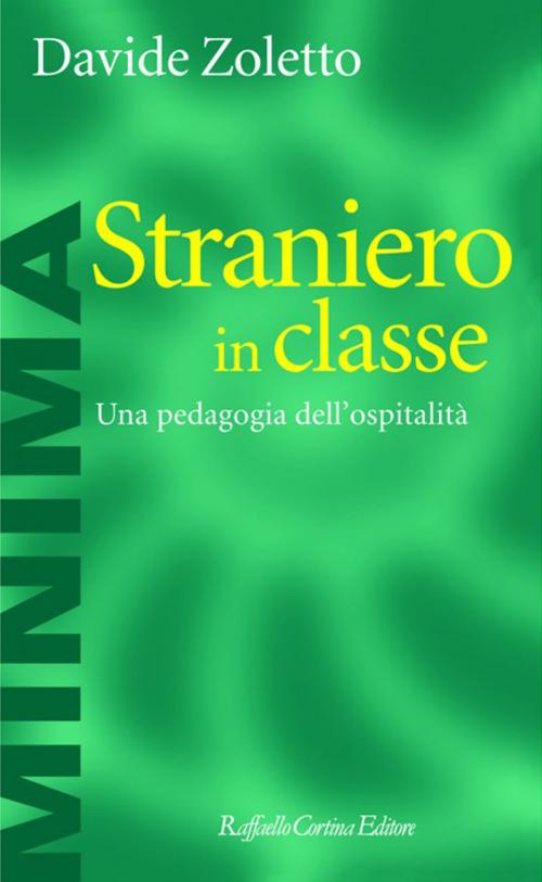 Cover of the book Straniero in classe by Davide Zoletto, Raffaello Cortina Editore