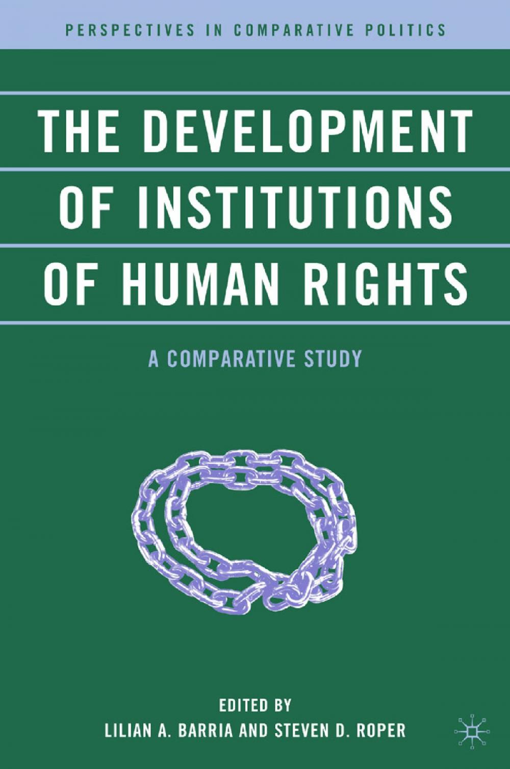 Big bigCover of The Development of Institutions of Human Rights