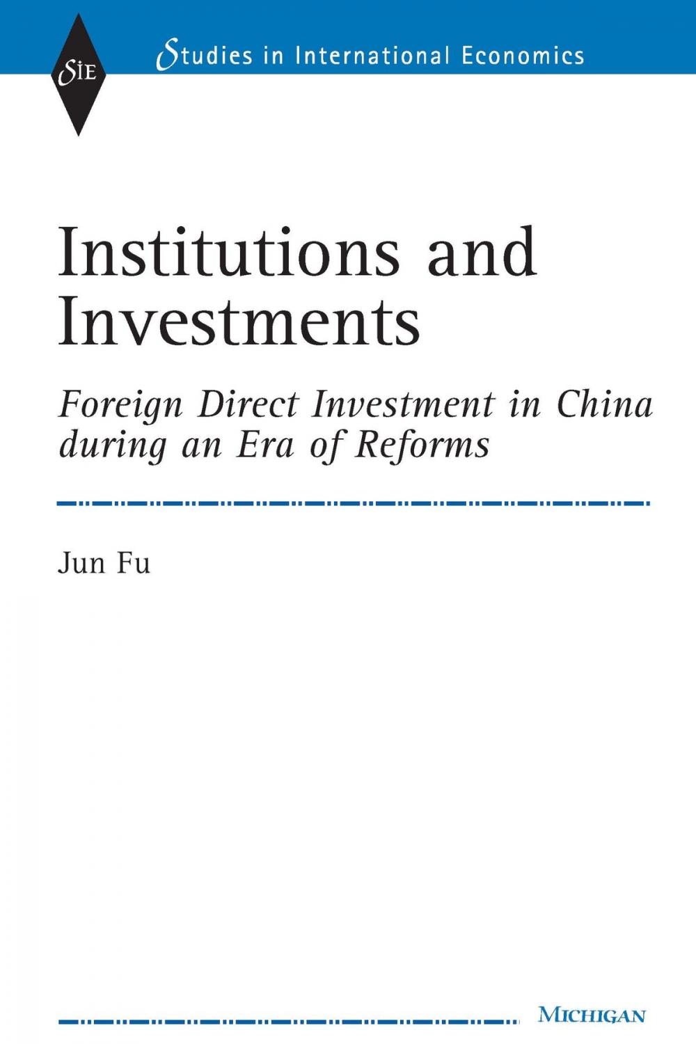 Big bigCover of Institutions and Investments