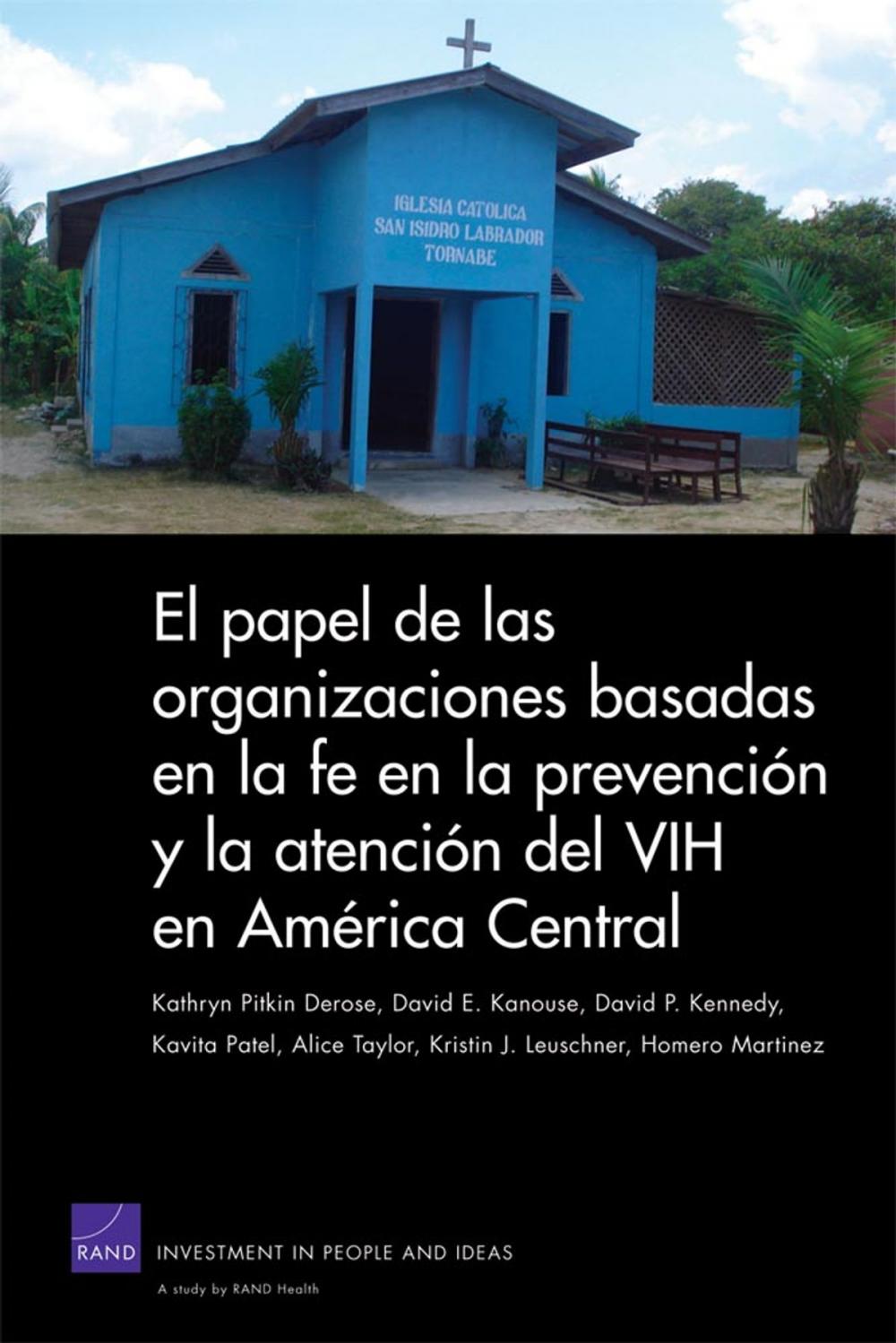 Big bigCover of The Role of Faith-Based Organizations in HIV Prevention and Care in Central America
