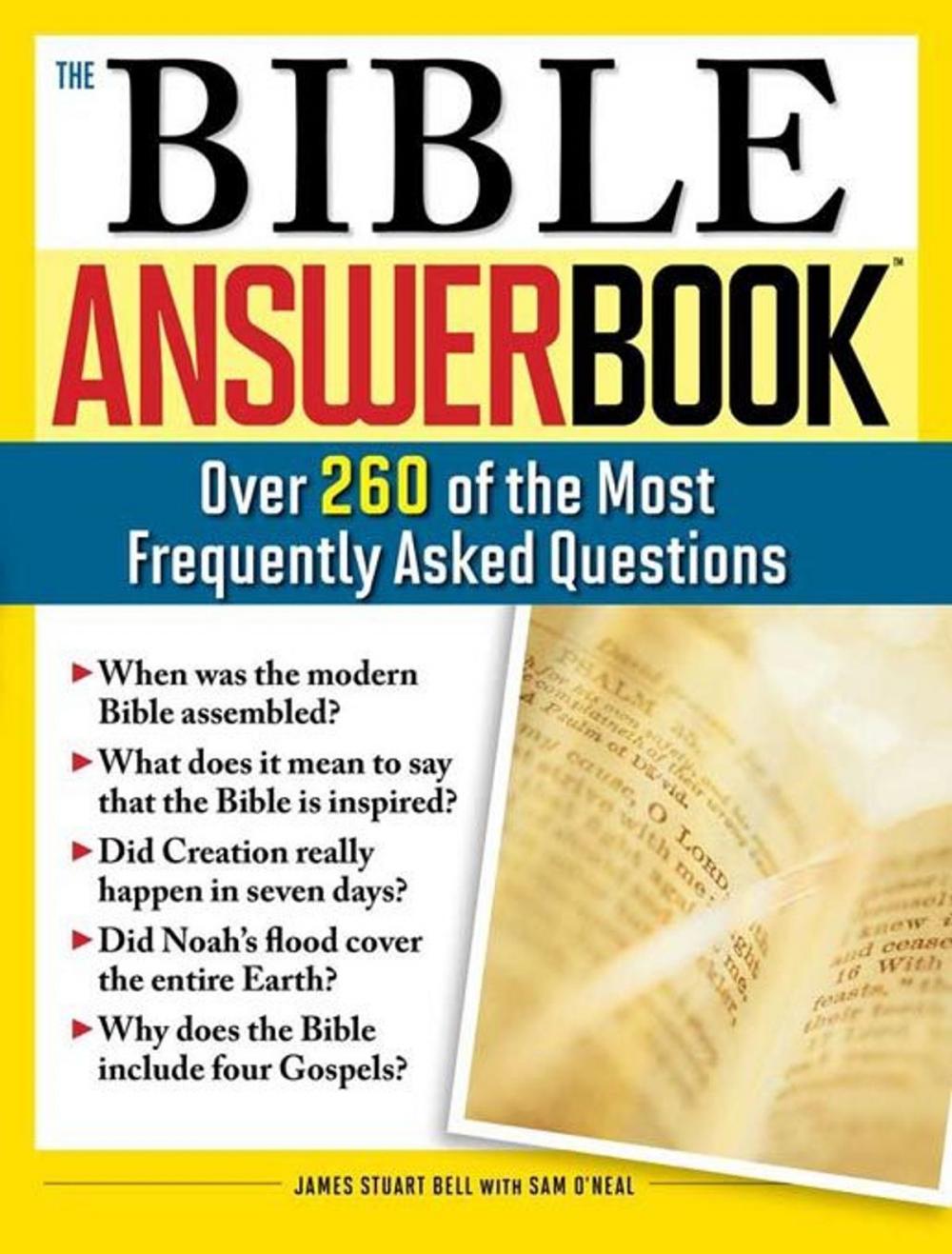 Big bigCover of The Bible Answer Book