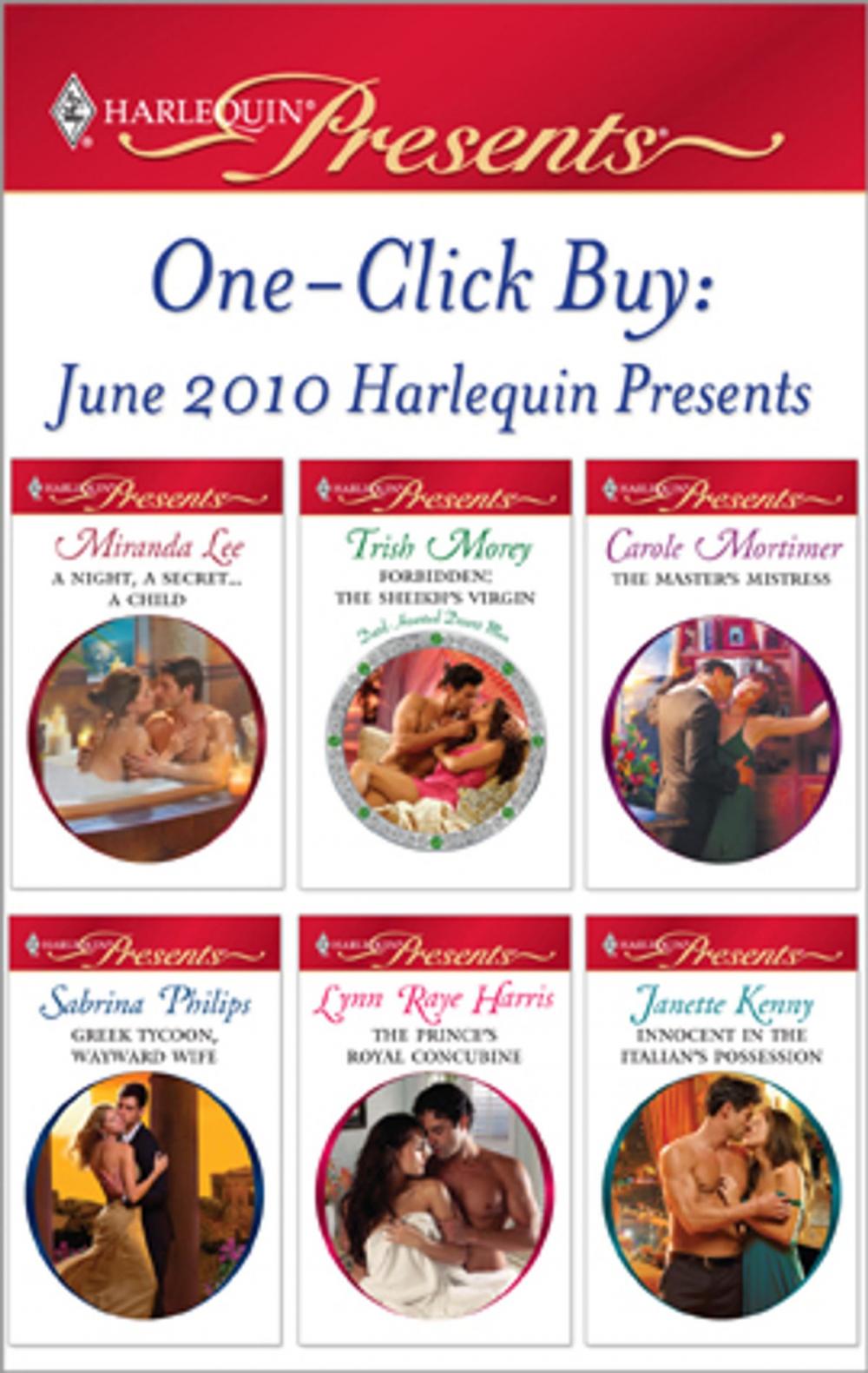 Big bigCover of One-Click Buy: June 2010 Harlequin Presents