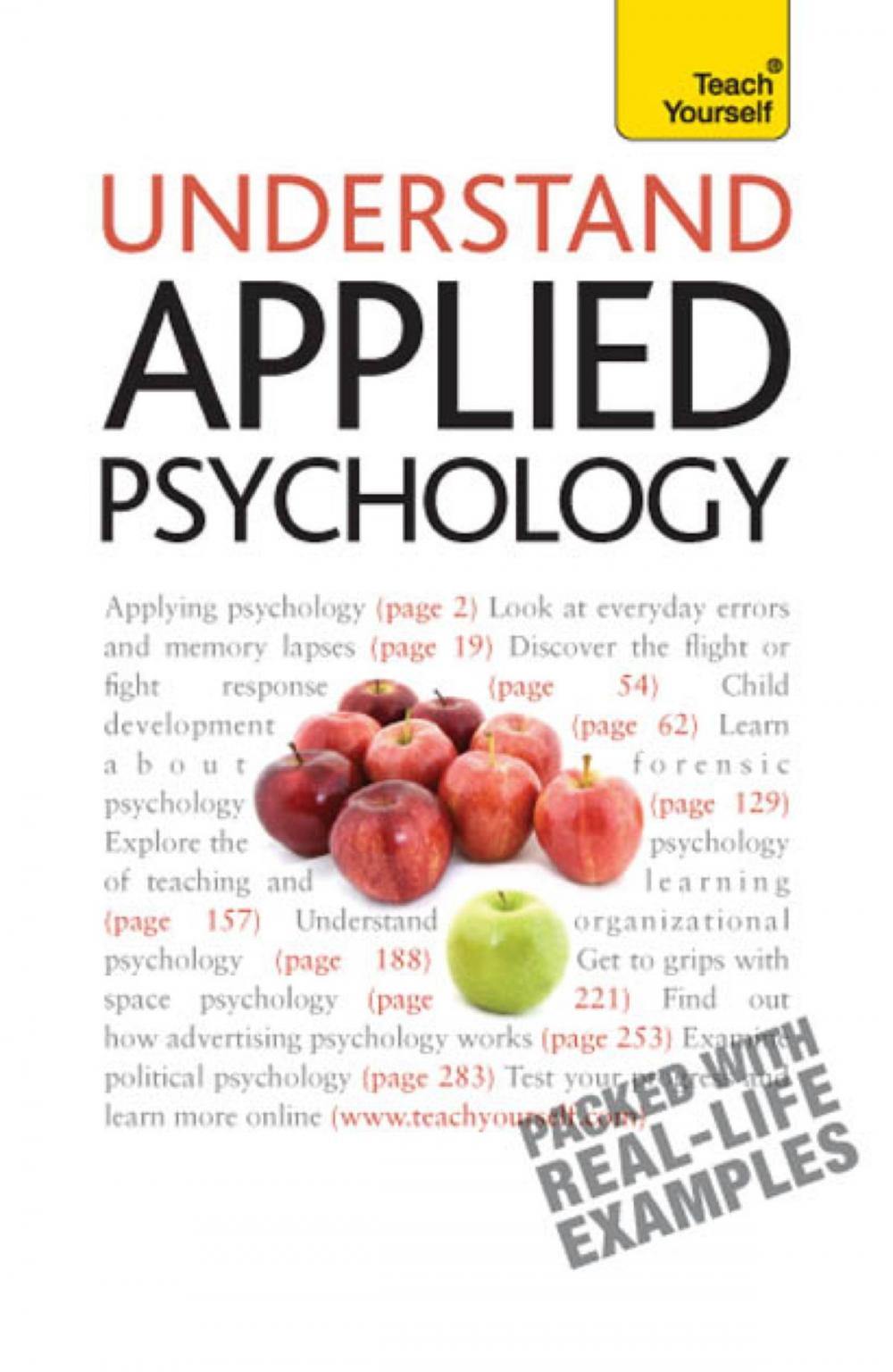 Big bigCover of Understand Applied Psychology: Teach Yourself