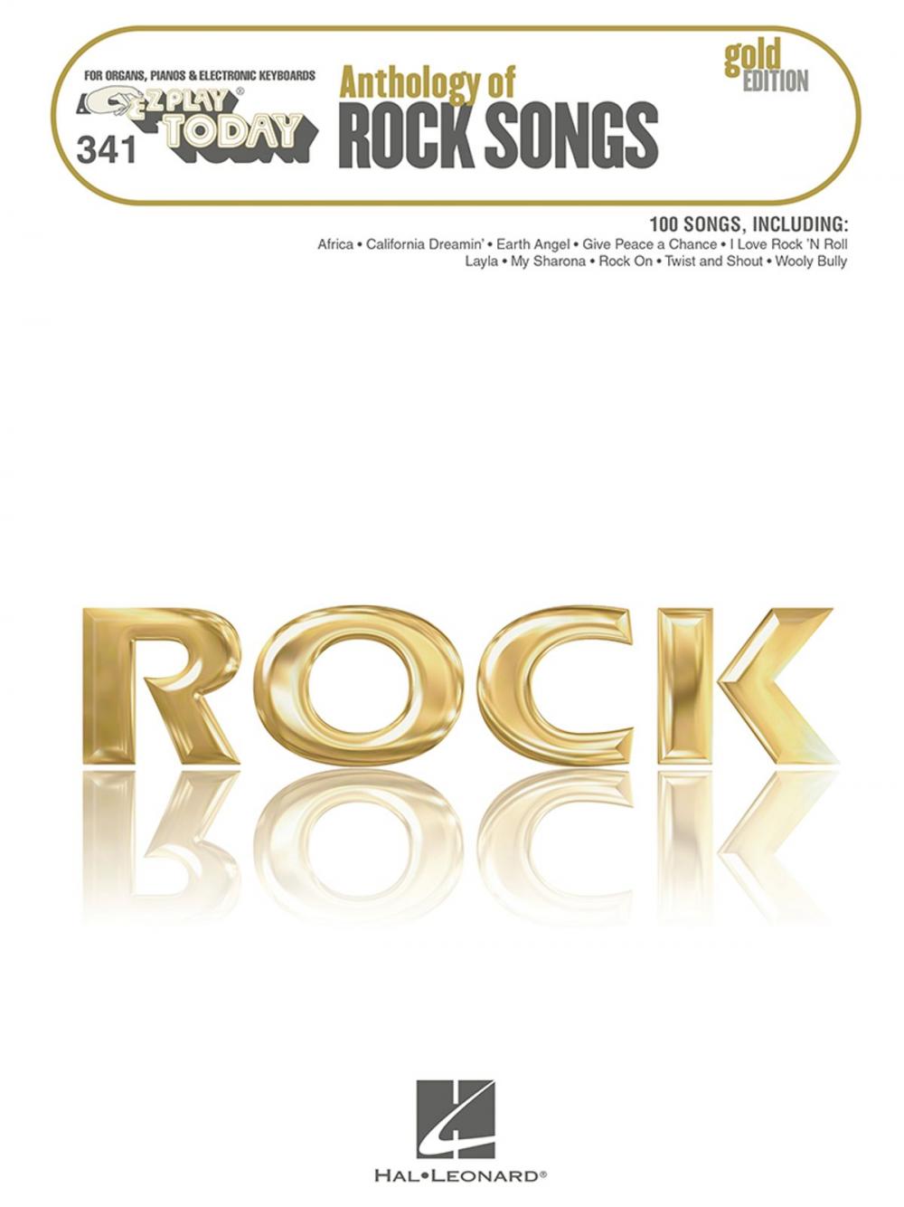 Big bigCover of Anthology of Rock Songs - Gold Edition (Songbook)
