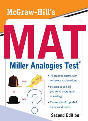 Cover of McGraw-Hill's MAT Miller Analogies Test, Second Edition