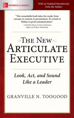 Cover of the book The New Articulate Executive: Look, Act and Sound Like a Leader by Genevieve Barlow