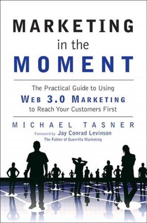 Book cover of Marketing in the Moment