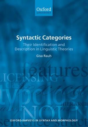 Book cover of Syntactic Categories