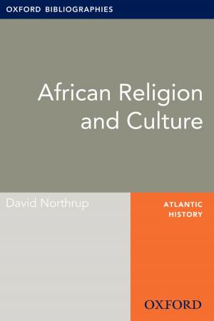 Book cover of African Religion and Culture: Oxford Bibliographies Online Research Guide
